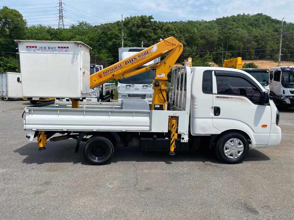 기아 봉고 1톤 바가지차 2016년식 동해 DHS 950L 붐