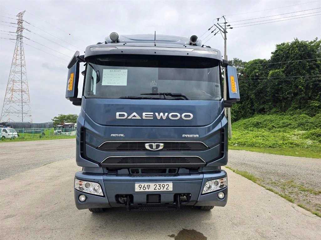 타타대우 프리마 16톤 윙바디 2022년식 정면 DAEWOO 그릴