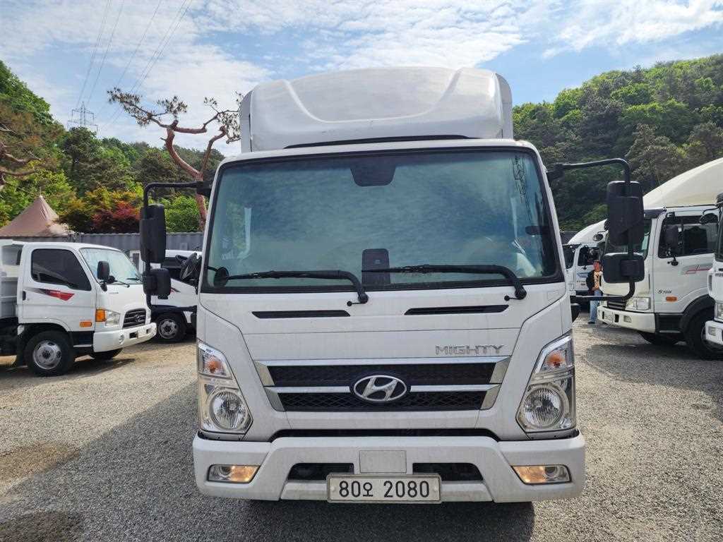 현대 더뉴마이티 3.5톤 윙바디 2025년식 현대 마이티 정면