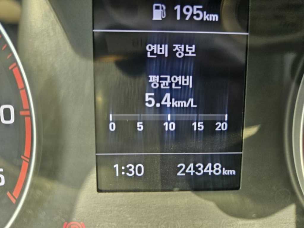 현대 마이티 2.5톤 냉동탑 2022년식 계기판 주행거리