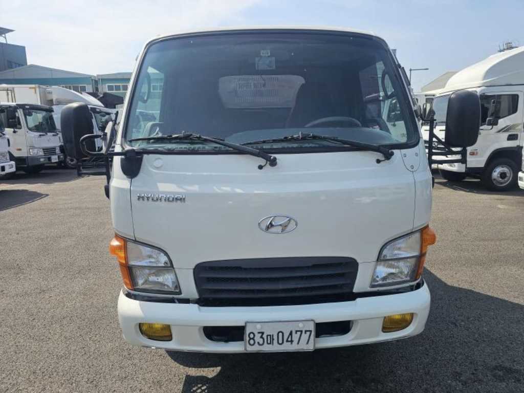 현대 마이티 2.5톤 덤프 2019년식 마이티 내로우캡 정면
