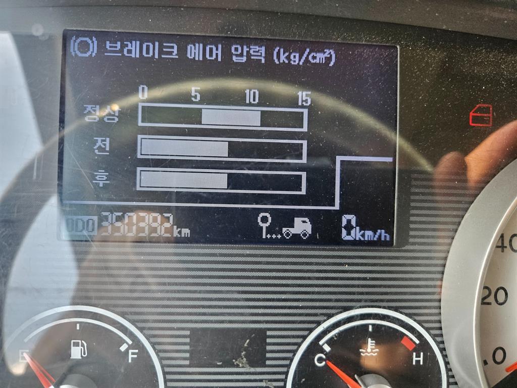 현대 메가트럭 5톤 카고 2011년식 계기판 주행거리