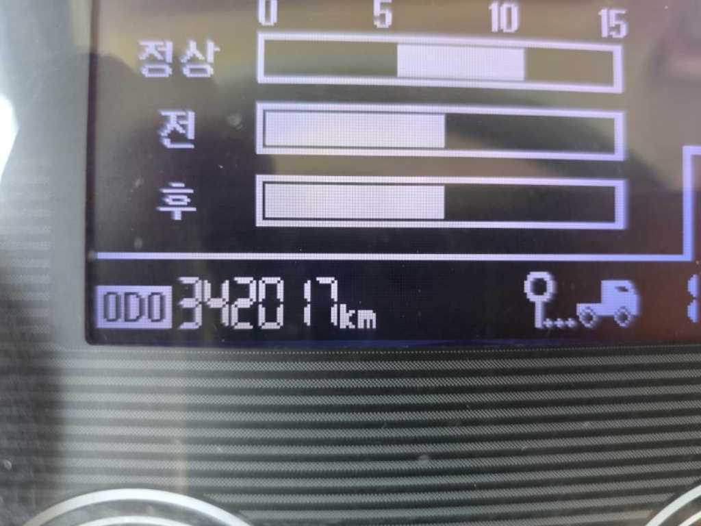 현대 메가트럭 5톤 카고 2011년식 계기판 주행거리