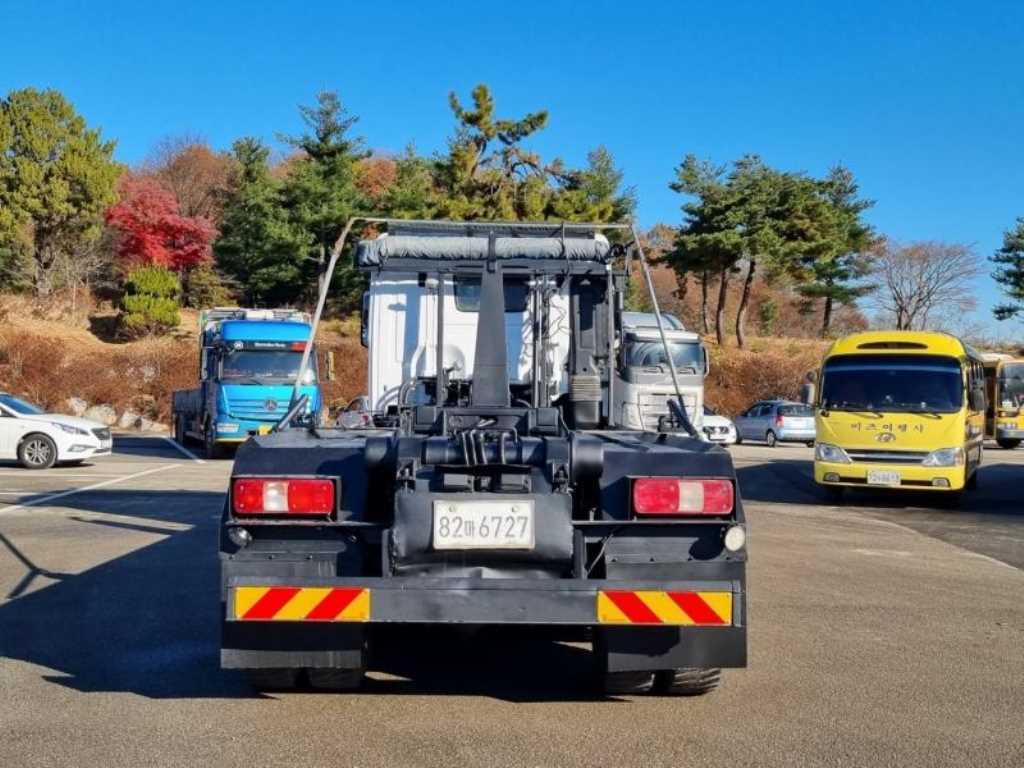 현대 엑시언트 24톤 암롤 2018년식 암롤 후면