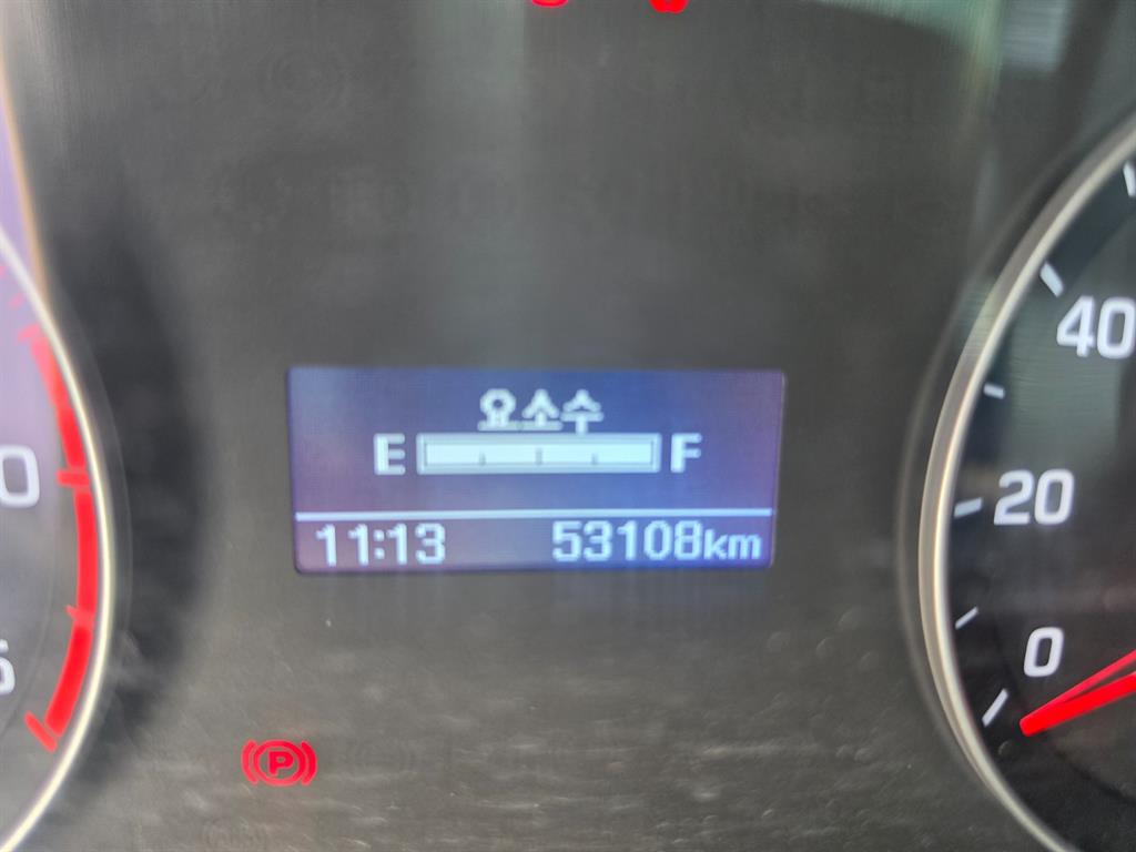 현대 올뉴마이티 3.5톤 버큠로리 2020년식 계기판 주행거리 53,108km
