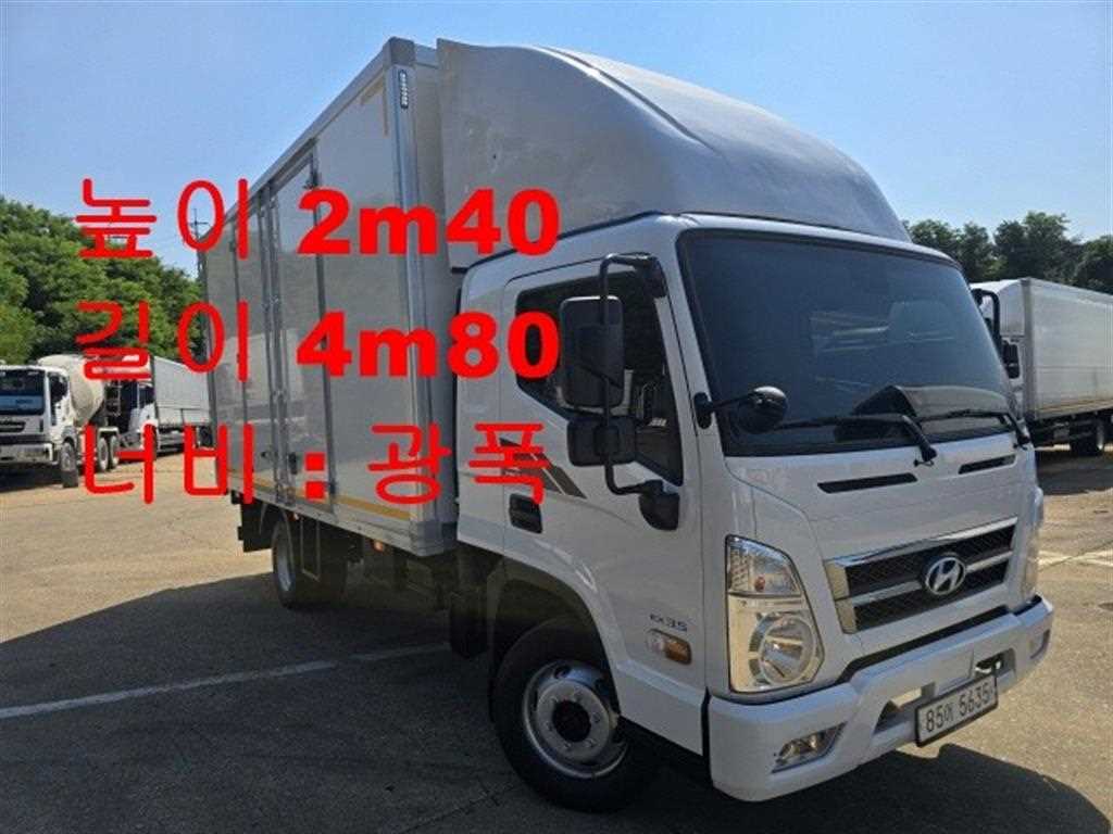 현대 올뉴마이티 3.5톤 익스탑 2022년식 사진 1