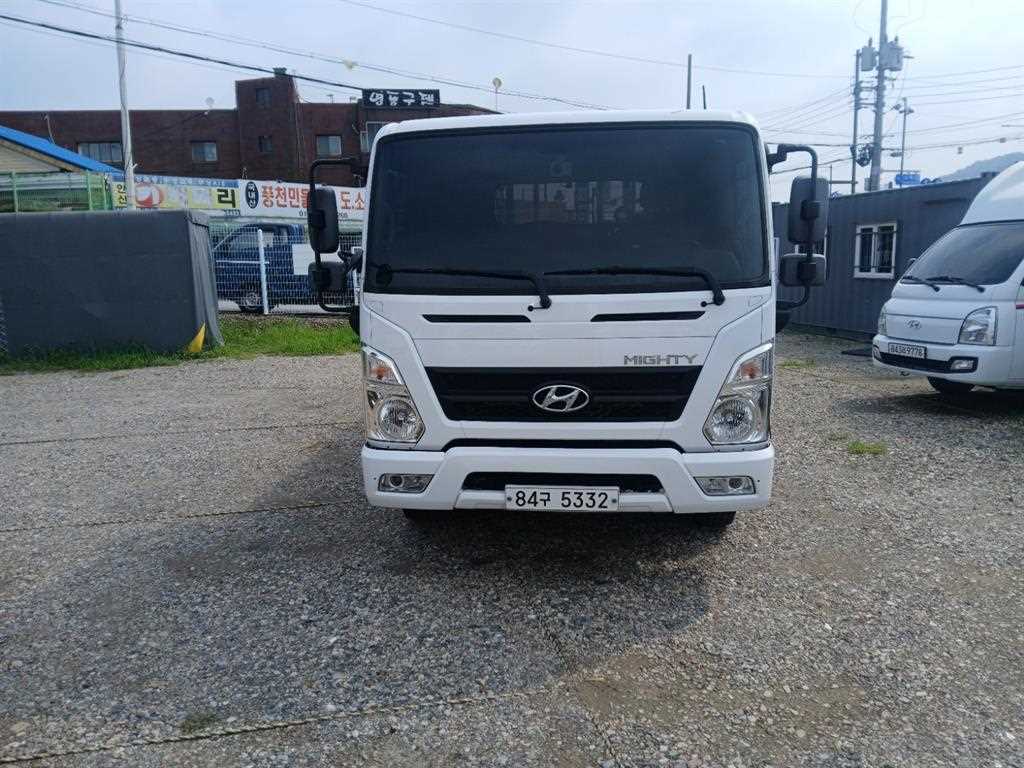 현대 올뉴마이티 3.5톤 카고 2017년식 올뉴마이티 정면