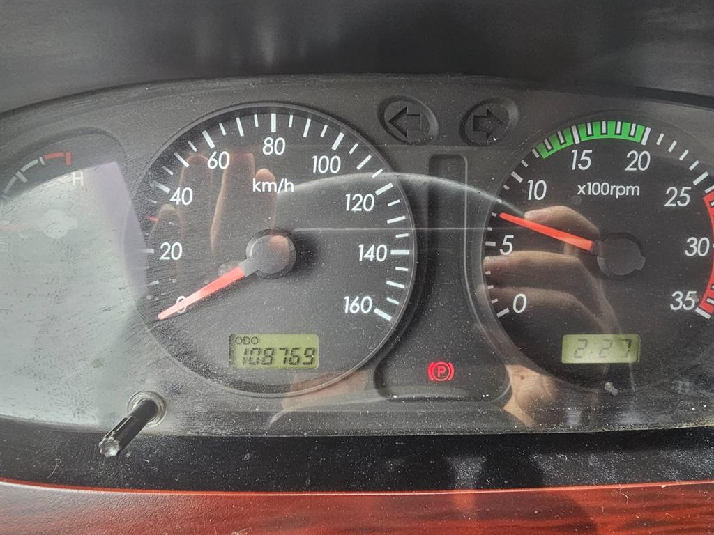 현대 e마이티 3.5톤 셀프로더 2010년식 계기판 주행거리 108,769km