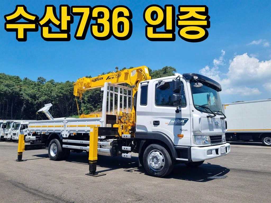 5톤 카고크레인 2021년식 사진 1